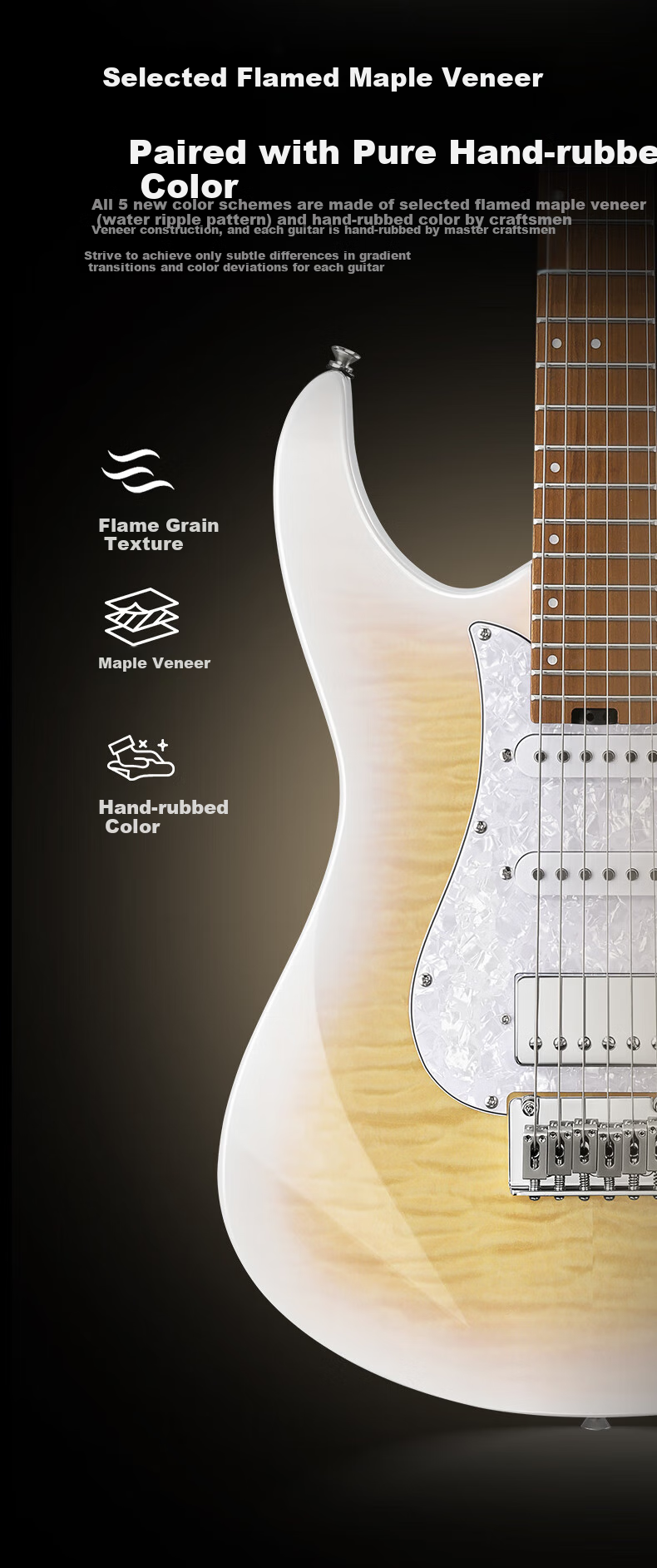 DONNER DST 550 Electric Guitar for Beginners, Intermediate And Advanced Adult Male And Female Students, Electronic Guitar for Rock Music, Turquoise 4