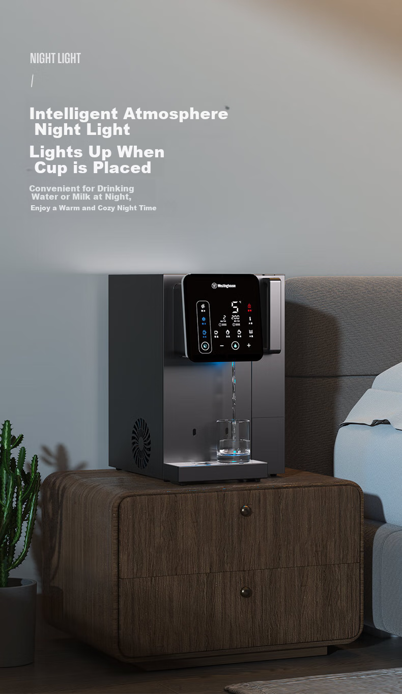 Westinghouse Pittsburgh I5 Ice Maker And Water Purifier, All-In Cooling And Heating Machine with No Installation Required RO Reverse Osmosis Water Purifier, Integrated Hot And Cold Purification Direct Drinking Machine 25