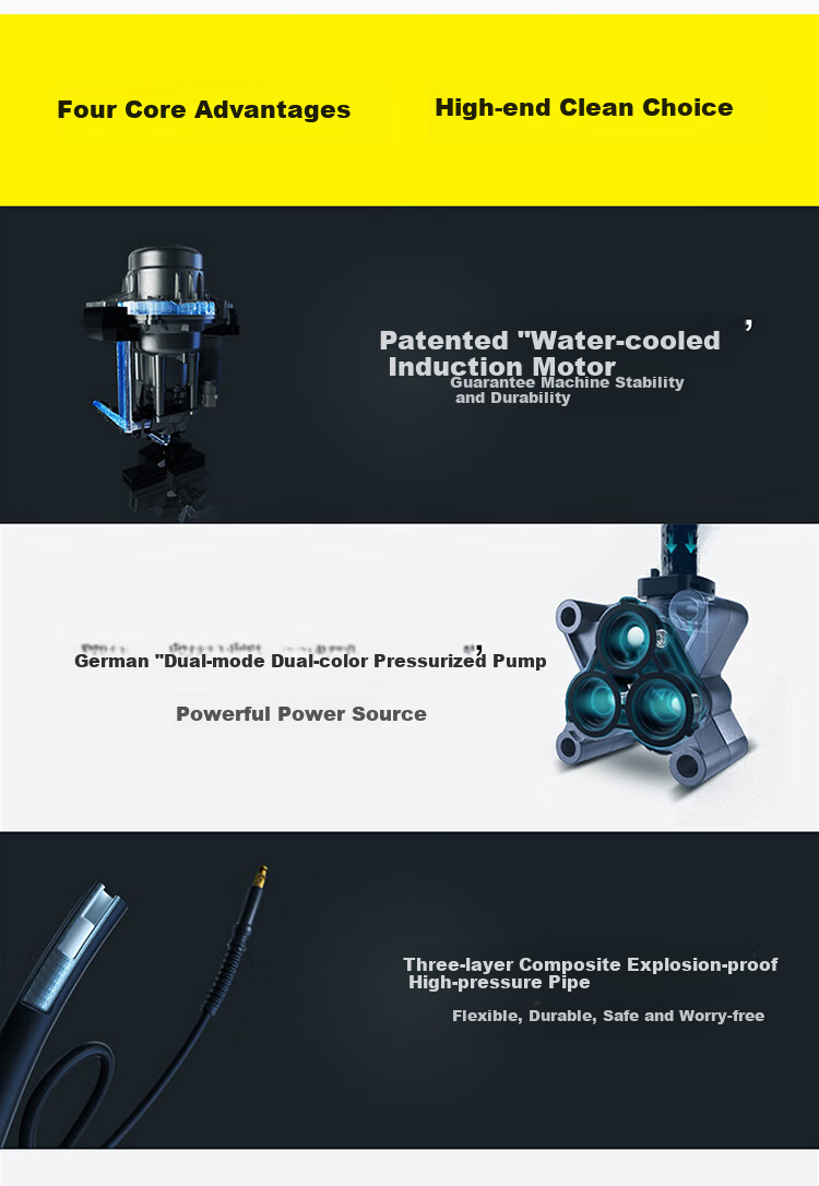 KARCHER German High-Pressure Car Washer K5PPC with Visual Spray Gun, High-Pressure Water Gun, And Garden Cleaning Machine 3