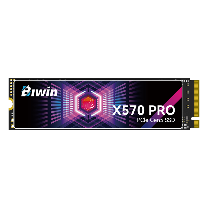 BIWIN 8TB SSD M.2 NVMe X570 PRO Series PCIe 5.0 14000MB/s AI PC Storage Drive
