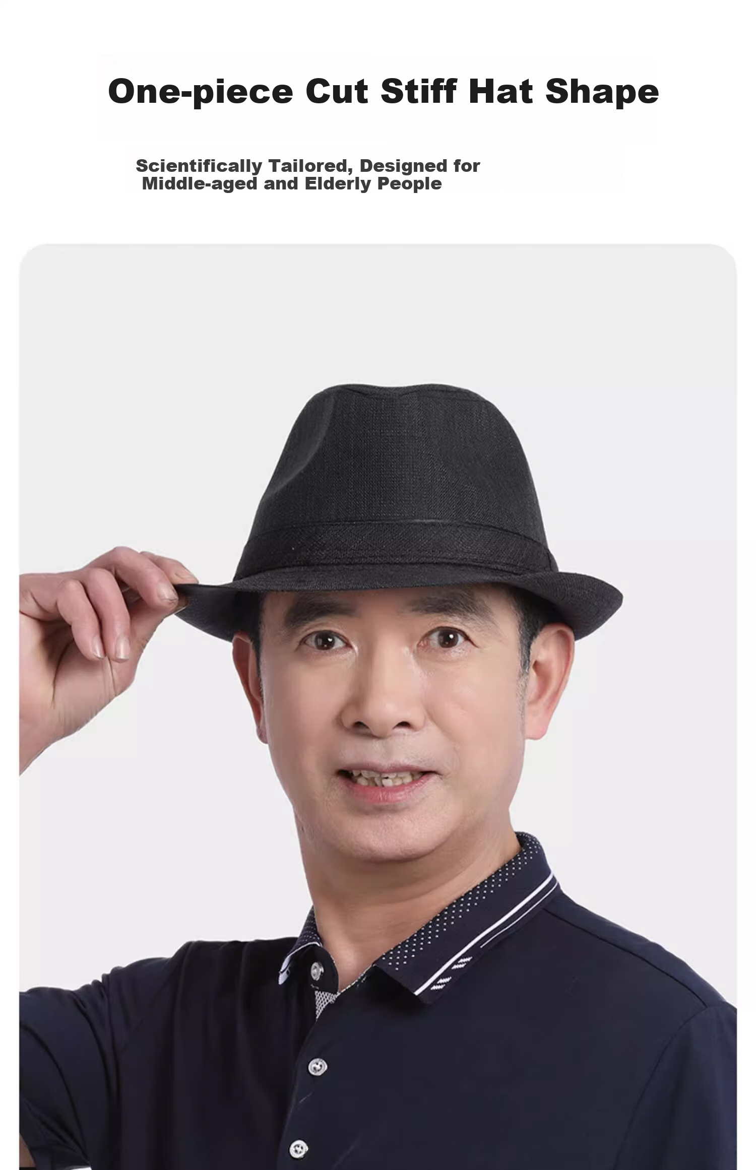 Hengyuanxiang Sun Hat for Men, Middle-Aged And Elderly, Breathable Summer Hat, Straw Hat, Sun Hat for Fathers, Grandfathers, And Old Me 3
