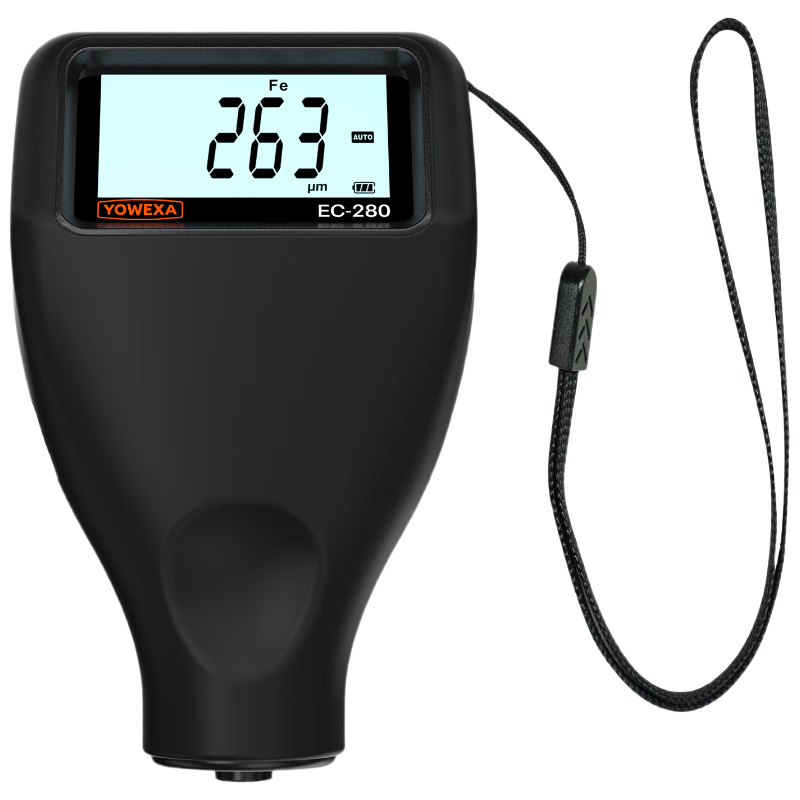 Yuwen Micro Coating Thickness Gauge EC-280 High-Precision Paint Film Thickness Meter for Used Car Paint and Galvanized Layer Measurement