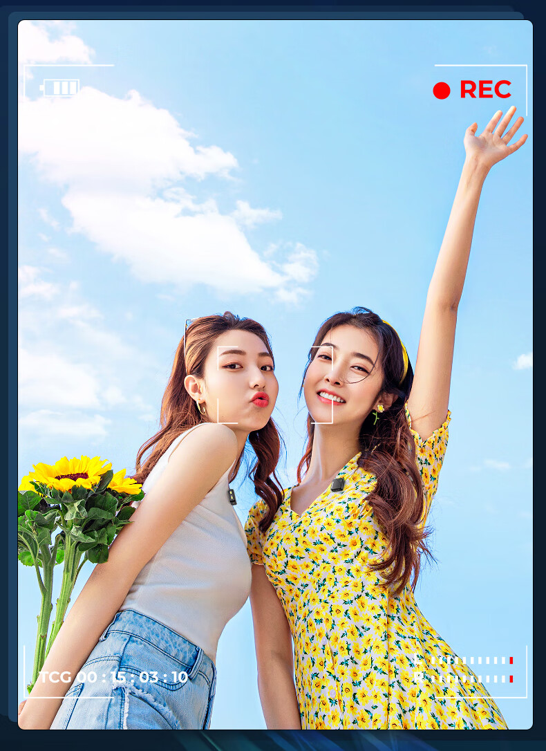 Aigo S31 Wireless Lavalier Microphone Live Streaming Recording Outdoor Short Video Douyin K-Song Mic AI Noise Reduction Mini Mic Charging Case Version One-to-Two New Product 18