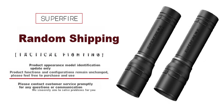 SupFire Flashlight, Fixed Focus, High Brightness, Long Battery Life, Long-Range Illumination, Compact, Portable, Household Rechargeable Lighting, Outdoor Emergency Light 1