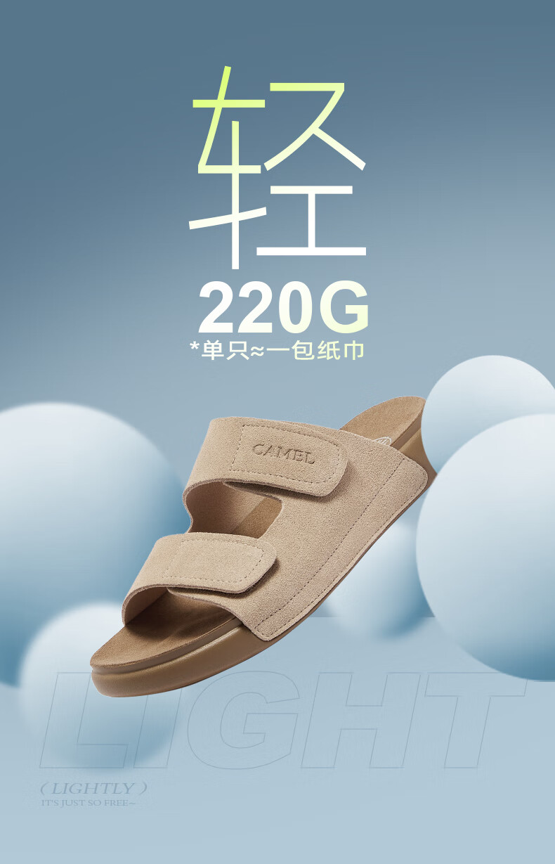CAMEL Women's Lightweight Comfortable Casual Birkenstock Sandals L25M504096 Blue Size 36 4