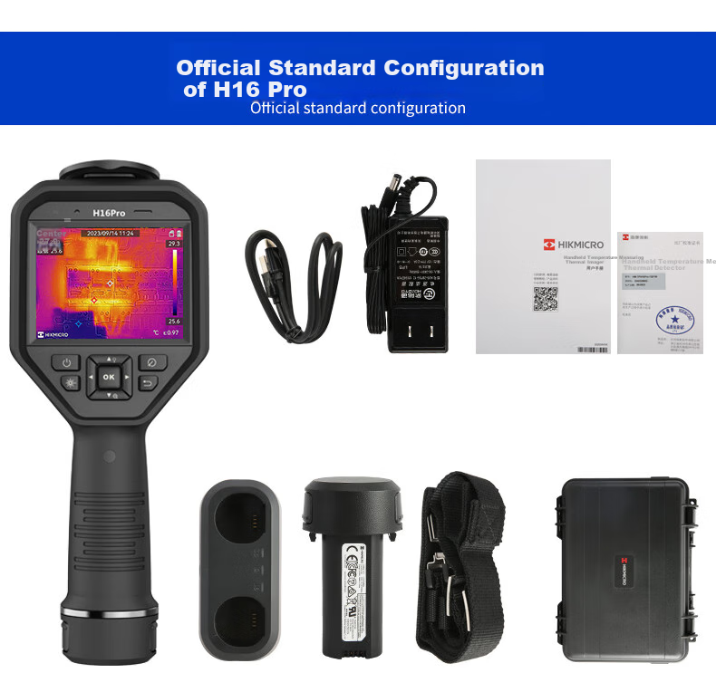 HIKMICRO Thermal Imager HD Infrared Thermal Imaging Temperature Measurement Night Vision Floor Heating Inspection Leak Detection E09SE 7