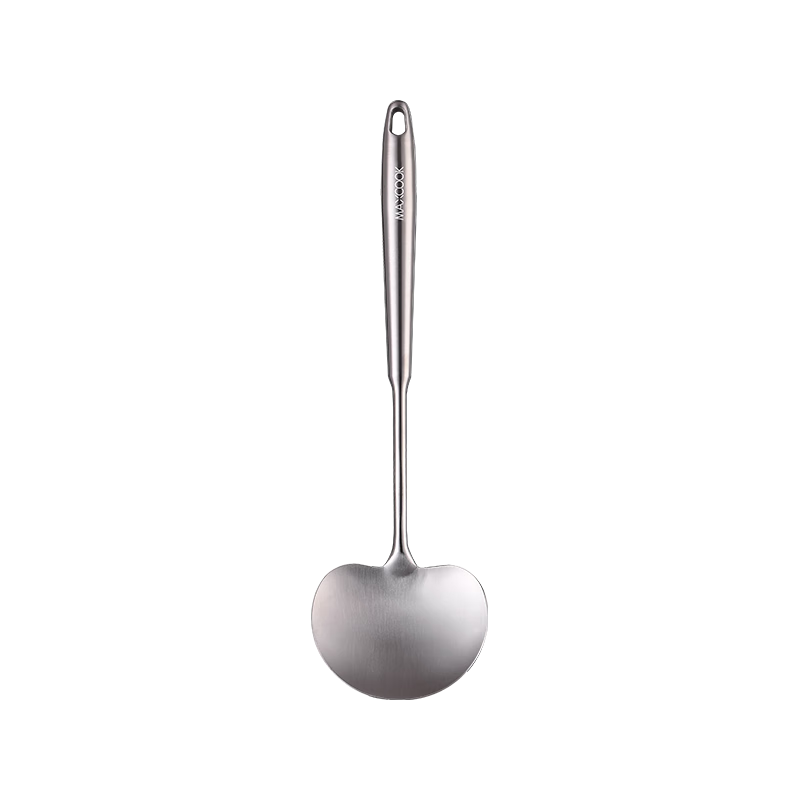 MAXCOOK Mushroom Shovel 316L Stainless Steel Thickened Cooking Spatula Iron Wok Spatula MCCU5956