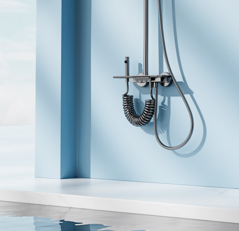 JSWD Shower Faucet Set Bathroom Shower Head Integrated Pressurized Home Shower 511 2