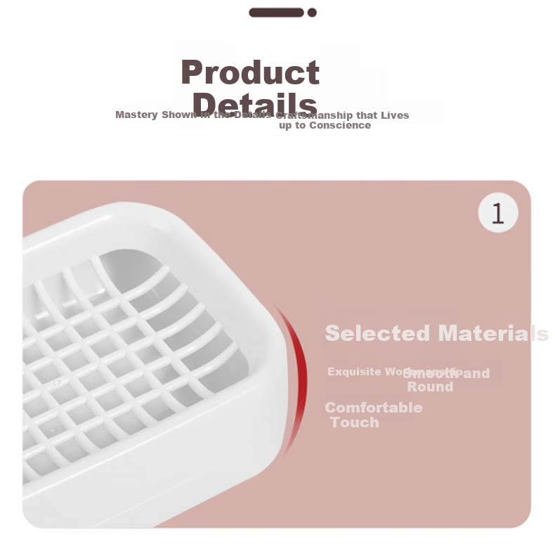 CHAHUA Soap Dish, Soap Holder, Soap Rack, Soap Tray, Simaipu Series, 1 Piece 8
