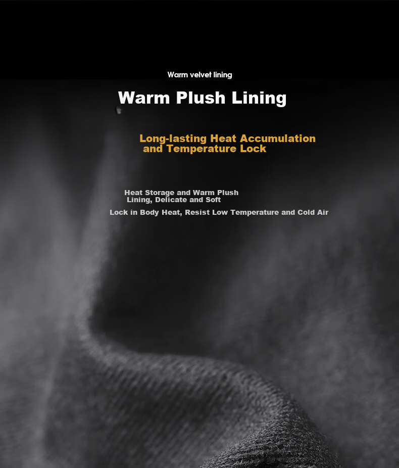 CAMEL [Wang Junkai's Choice] Men's Wide Straight-Leg Fleece-Lined Outdoor Functional Workwear Casual Pants 8803 4