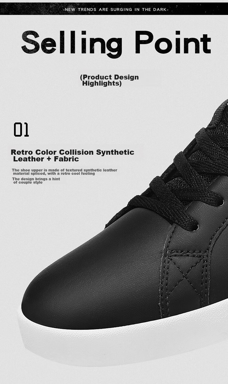 Guirenniao Men's Shoes Spring And Summer Casual Sneakers Trendy Skateboard White Shoes Sports Shoes White/green Tail 42 6