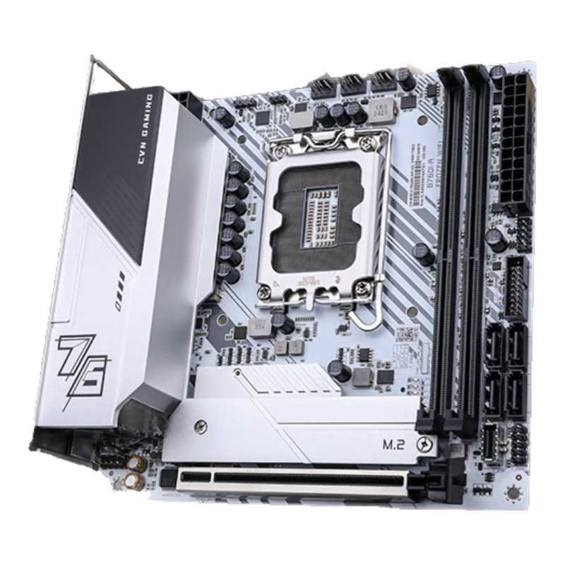 Colorful CVN B760I-A FROZEN WIFI V20 DDR4 Motherboard Supports CPU 12600KF/14600KF/13490F (Intel B760/LGA 1700)