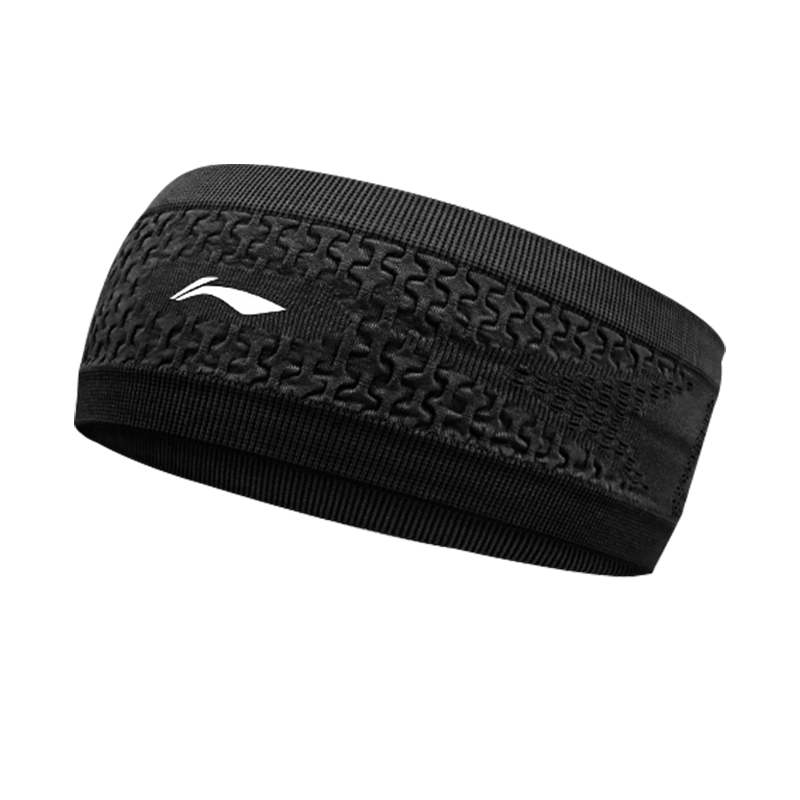 Li-Ning Sports Headband for Men And Women, Sweat-Absorbing Headband, Sweat-Stopping Band, Running Headscarf, Anti-Sweat Yoga Badminton Wide Hair Tie