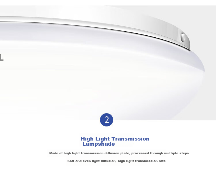 FSL Foshan Lighting JINGDONG Bulk Purchase JC Series Ceiling Light, LED Bedroom Light Fixture, 24W Cool White 12