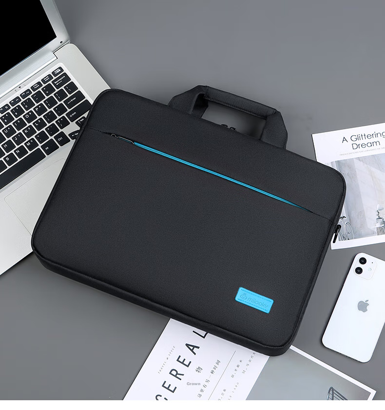 DiyiGongfang Laptop Bag, Handheld And Shoulder Business Notebook Bag, Suitable for Apple Macbook 13/14 Inch, Huawei Matebook 14S, Lenovo Xiaoxin Pro Laptops 8