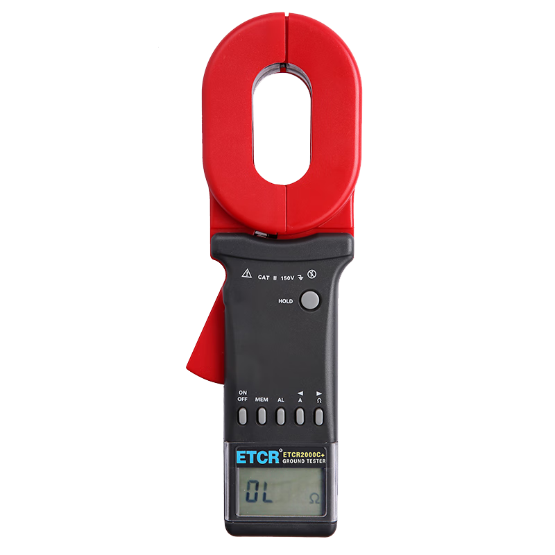 Irte ETCR2000C+ Multifunction Clamp Ground Resistance Tester 65×32mm Range 1200Ω/30A
