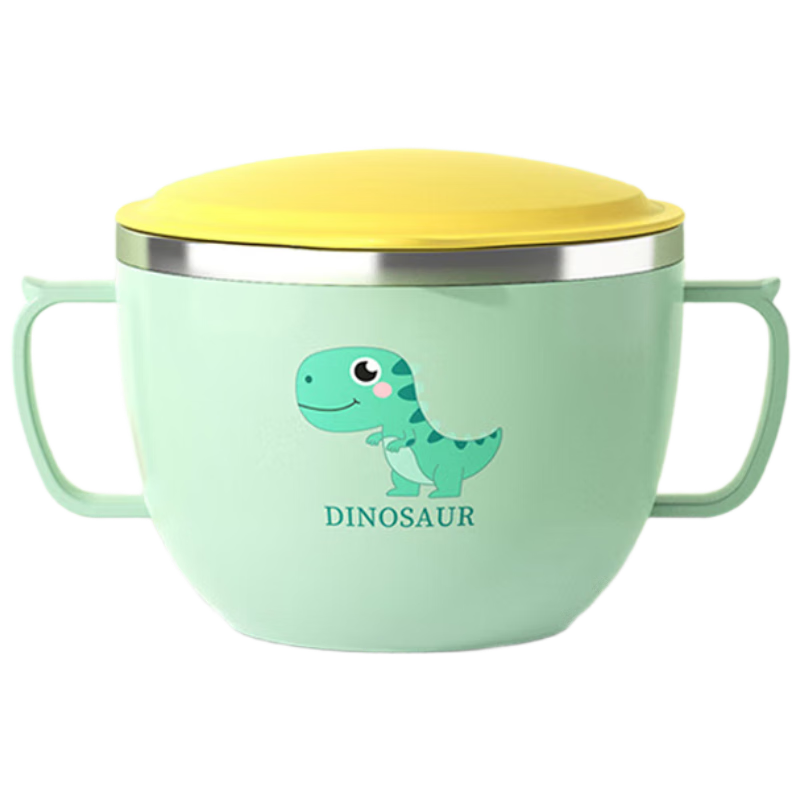 Baoshi Insulated Bowl, Baby Food Bowl, 316 Stainless Steel Bowl, Baby And Children's Tableware, Breakfast Cup, Eating Bowl for Soup