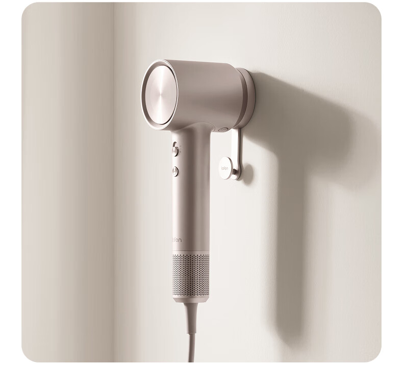 LAIFEN Swift 4 Hair Dryer Dedicated No-Drill Installation Mini Magnetic Hook Stand Pink 4