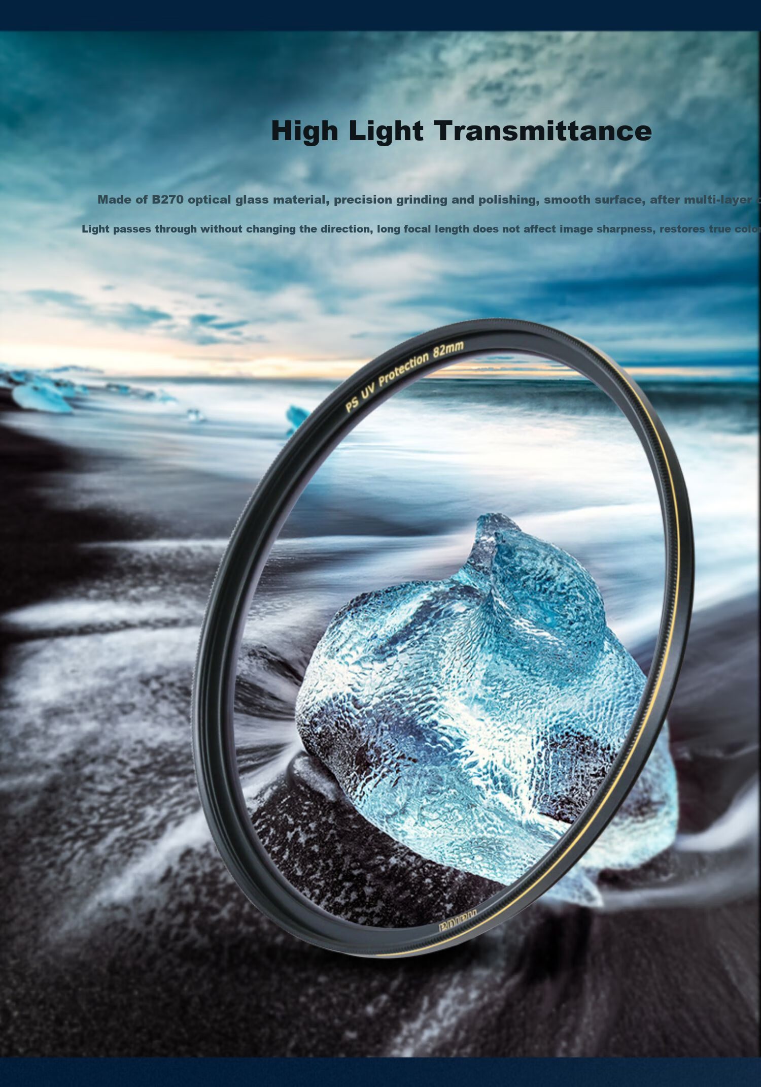 Haida UV Filter, 82mm Lens, Nano Double-Sided Multi-Layer Coating, Scratch-Resistant And Shockproof Protective Filter, Suitable for Canon, Nikon, Sony, Fuji And Other DSLR And Mirrorless Camera Lenses 4