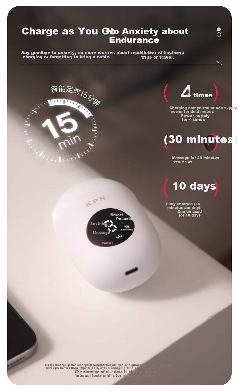KPN Intelligent Pulse Massager, Muscle Relaxation Electric Stimulating Massage Patch, Full-Body Multifunctional Massager, Sports Relaxation Gift Item 11