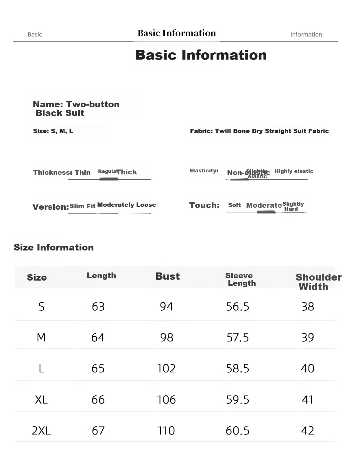 Chushen Spring And Autumn Women's Blazer, Elegant And Sophisticated Professional Interview Suit, Black Small Suit S13KF4033 8