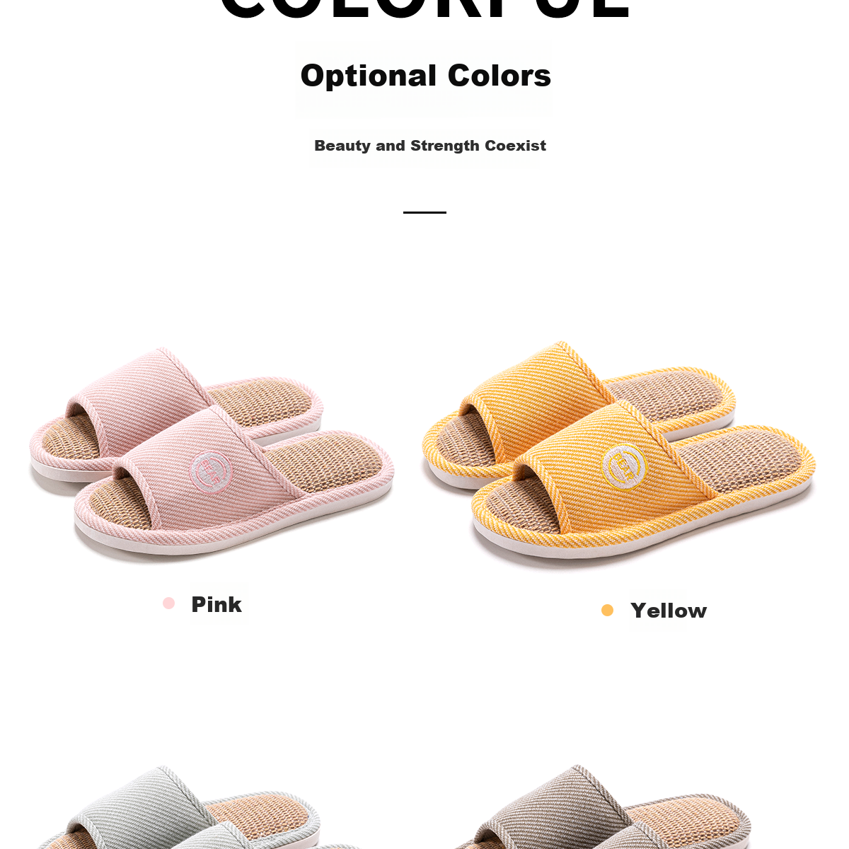 TZLDN Japanese-Style Linen Slippers, 2026 New Couple's Fabric Slippers, Home Non-Slip Men's Cotton Sandals for Indoor Use 14