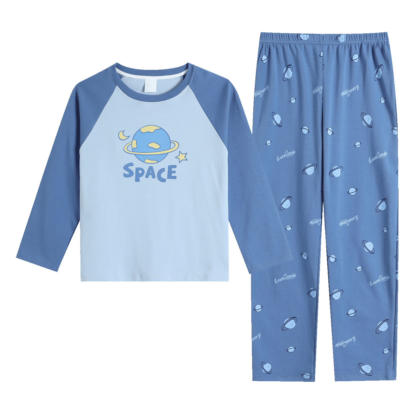 Hodo Kids 2025 New Boys' Pajamas Spring Autumn 100% Cotton Children's Homewear Pure Cotton Big Boys' Set