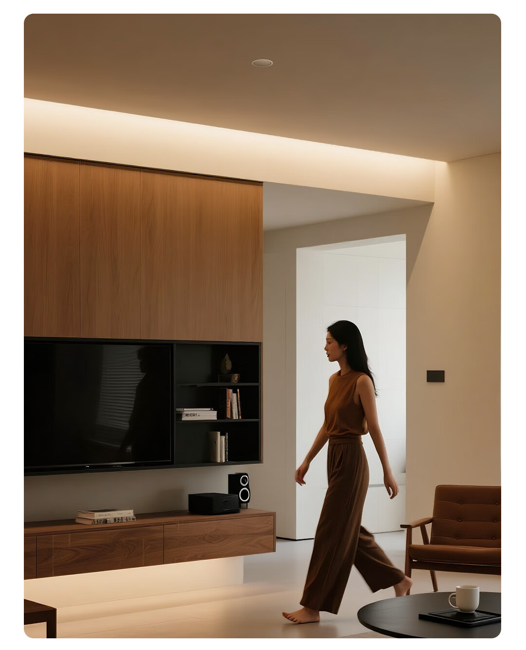 Linptech ES1 Smart Human Body Sensor with Intelligent Detection, Integrated with Mijia APP, Side-Mounted Lite Versio 16
