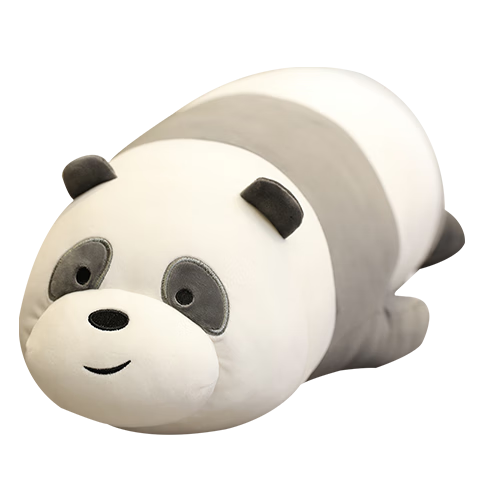 Aishangxiong, Our Naked Bear Plush Nap Pillow, Sleeping Companion, Hugging Pillow, Stuffed Toy Doll, Children's Birthday Gift for Girls