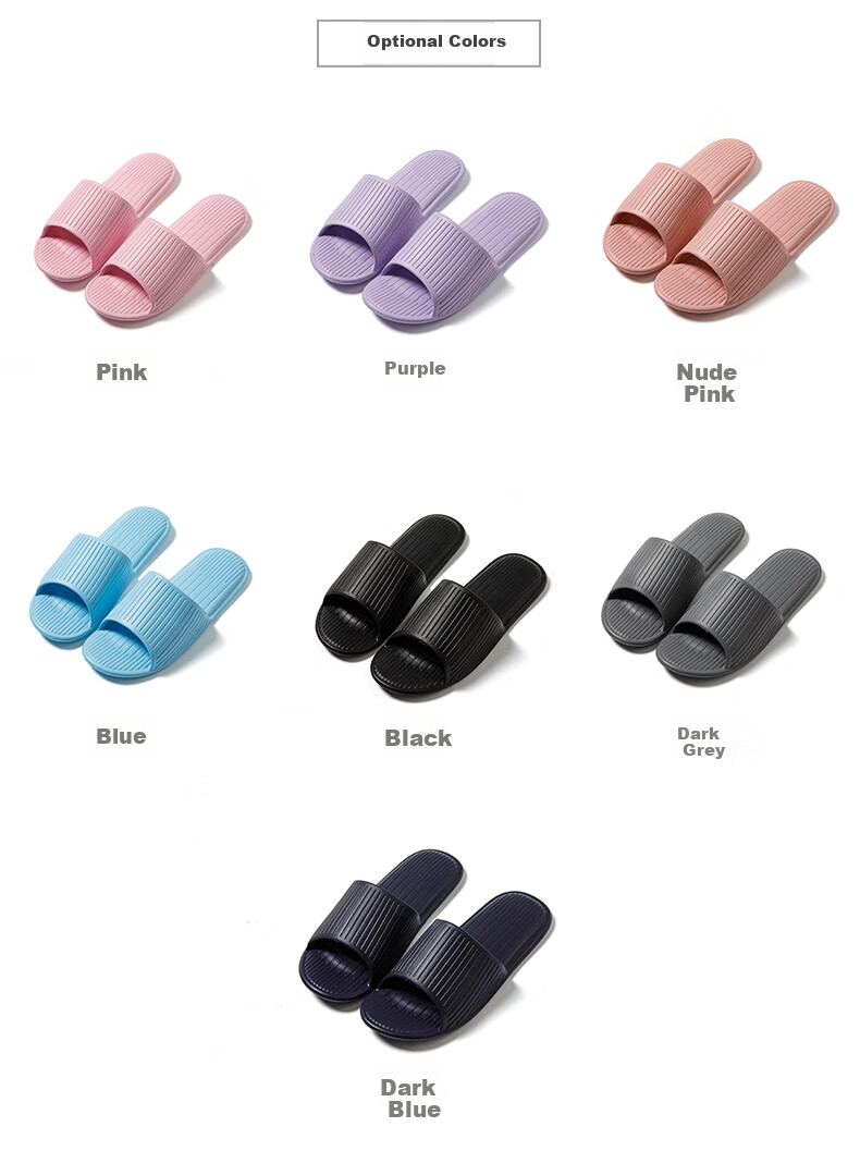 GUOLUOFEI Foldable Portable Ultra-Light Slippers for Travel And Business Trips, Hotel Bathroom Slippers for Men And Women in Summer, Gray, Size 44/45 4