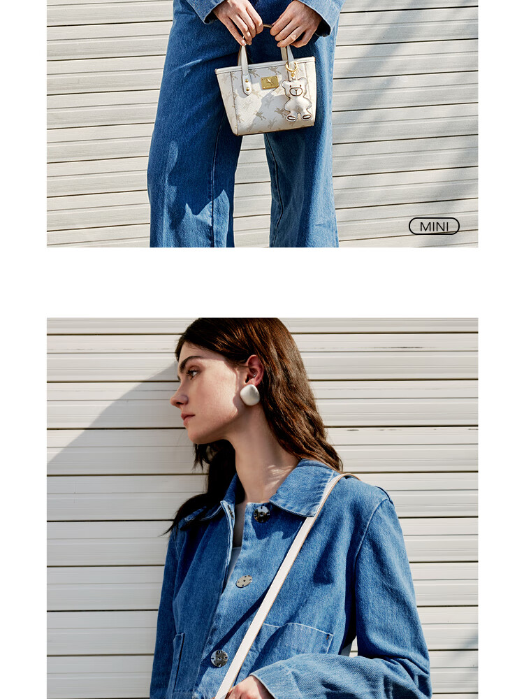 NUCELLE Pegasus Mini Tote Bag, New Light Luxury Niche Basket Handbag, Commuter Shoulder Crossbody Women's Bag Gift 7
