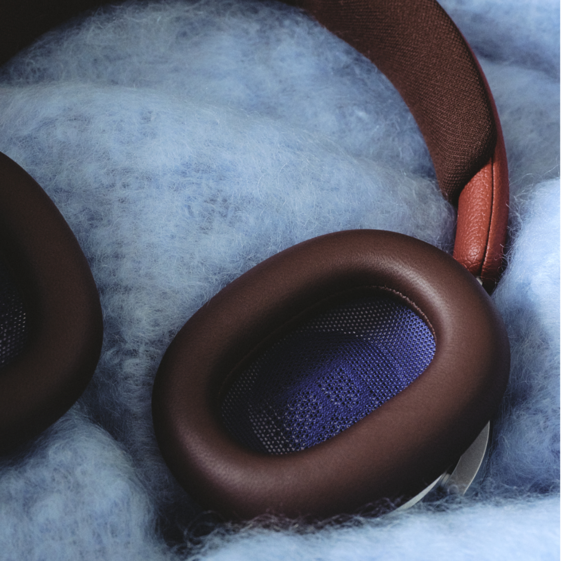 Беспроводные Bluetooth-наушники B&O Beoplay H100 с активным шумоподавлением, сертификацией Hi-Res Audio, в цвете "Century Brown"
