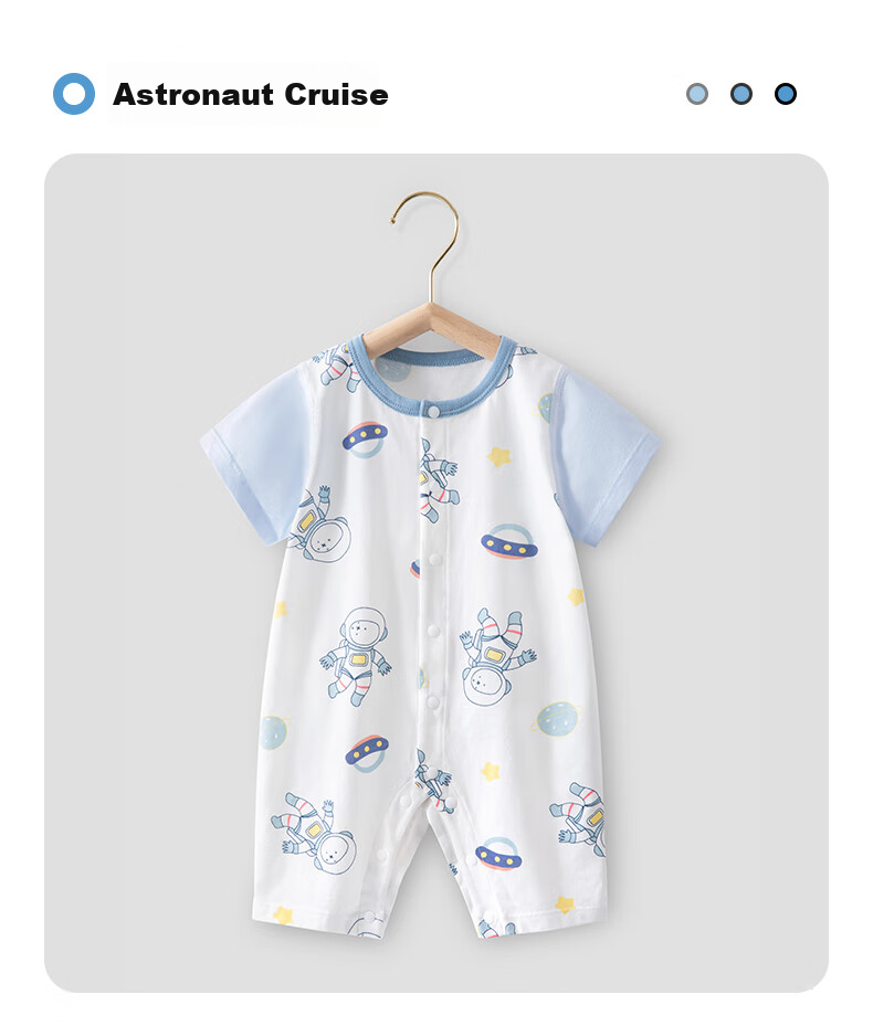 Beitaisi Baby Clothes, Summer Thin, for Boys And Girls, Cotton Onesie, Newborn Romper, Short-Sleeve Pajamas, Air Conditioning Wear 22