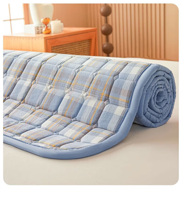 Wuyinliangpin Class A Xinjiang Cotton Mattress, Antibacterial Bed Cover, Foldable, Double Bed for Home Use, 1.8*2 Meters 9