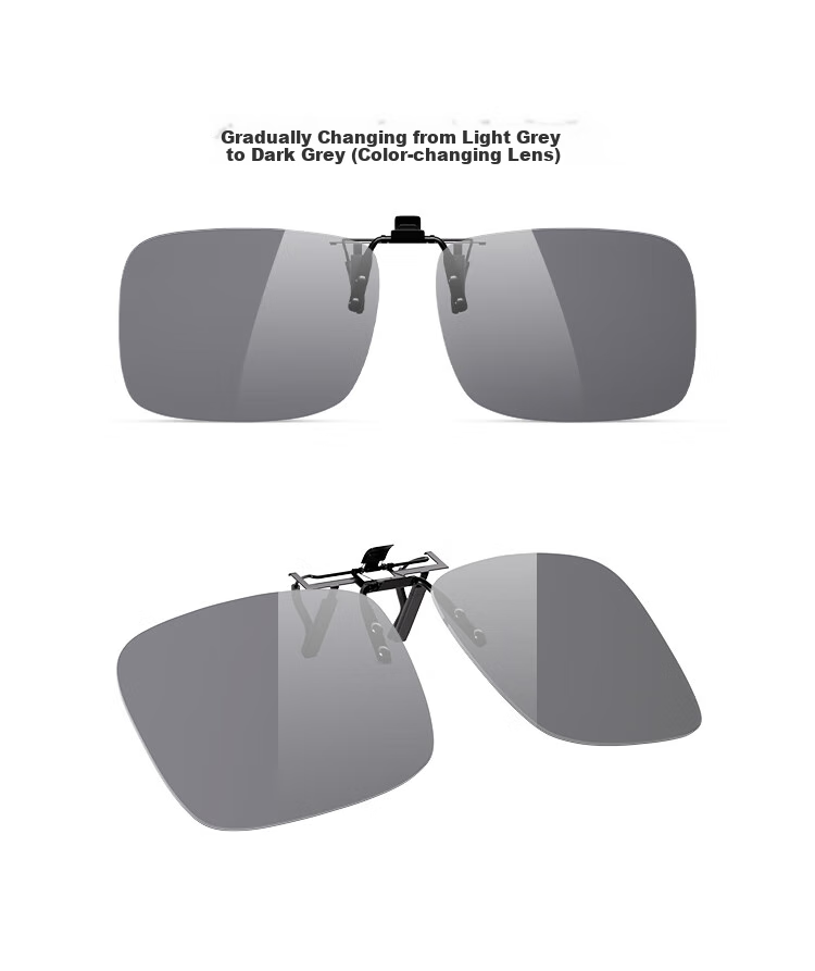 HLA Polarized Clip-On Sunglasses for Men and Women, Driving Clip-On Sunglasses for Prescription Glasses 16