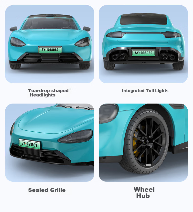Shuangying Audi Official Authorized New Energy Remote Control Car Toy, Racing Car with Fast Charging Station, Electric Vehicle, Children's Birthday Gift 4