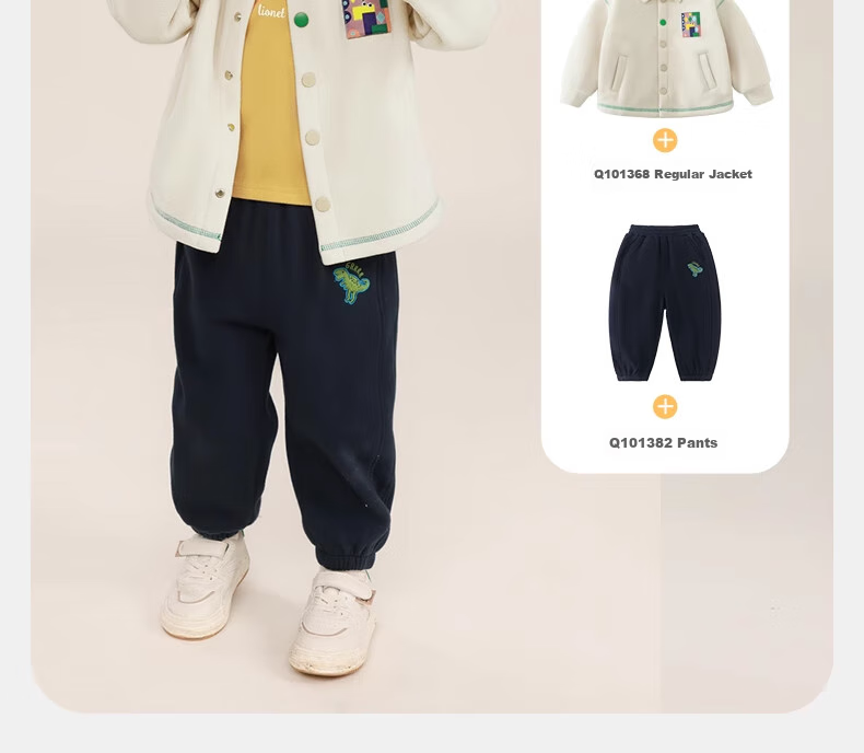 Ciciibear Boys' Fleece Jacket Autumn Winter Baby Boys' Plush Warm Top Children's Fall Clothing Toddler 7