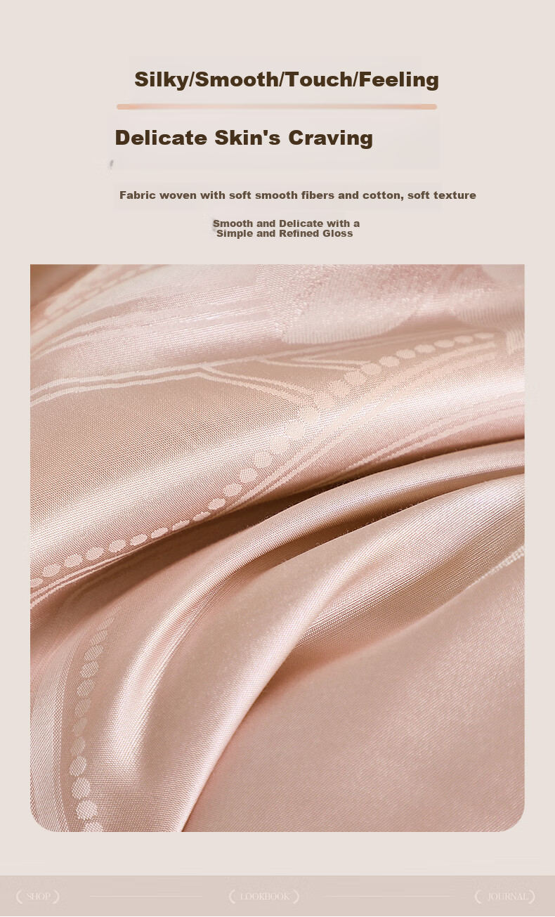 FUANNA 100% Silk Comforter, Spring And Autumn Quilt, Jacquard Antibacterial Double-Layer Duvet, Single Two-In Quilt Insert, 152*210cm, Huajia 12