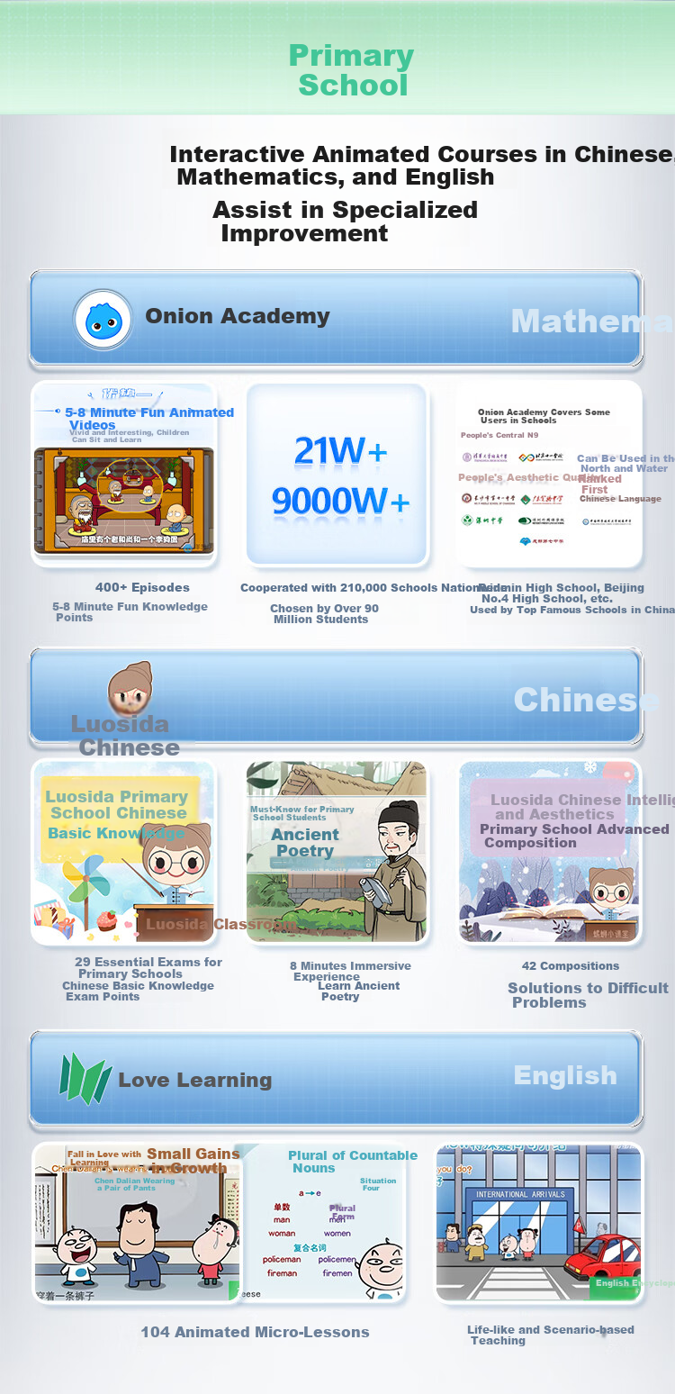 BBK AI Learning Machine S10 【New Release】AI Contextual Learning Super AI Xiaobu All-Age All-Subject Student Tablet 14.2-inch Eye Protection Large Screen 8+256GB 13