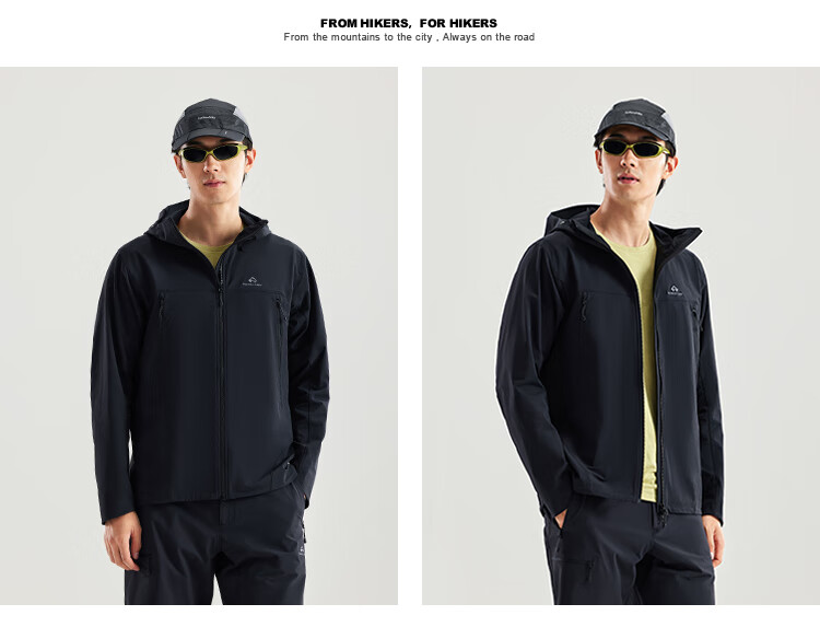 Pioneer Camp [Haishe 2.0 Soft Shell Jacket] Endorsed by Lu Han, Same Style As Kedoula Jacket for Men, Outdoor Commute Outerwear 3