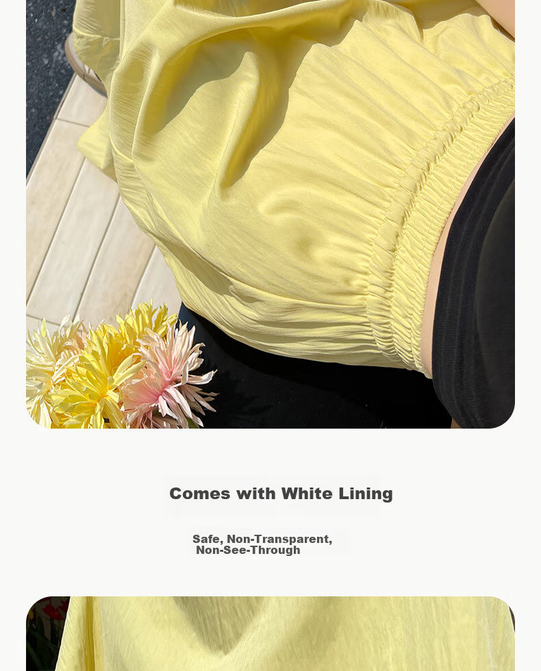 BOPRUIEY Women's Summer Skirt, 2026 Latest Style, Loose High-Waist Draping Ice Silk Yamamoto Skirt, Casual White A-Line Long Skirt 4