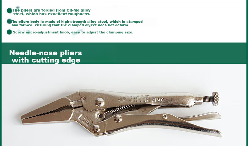 SATA 71701 Chain Pliers, 19", 19 Inches 8