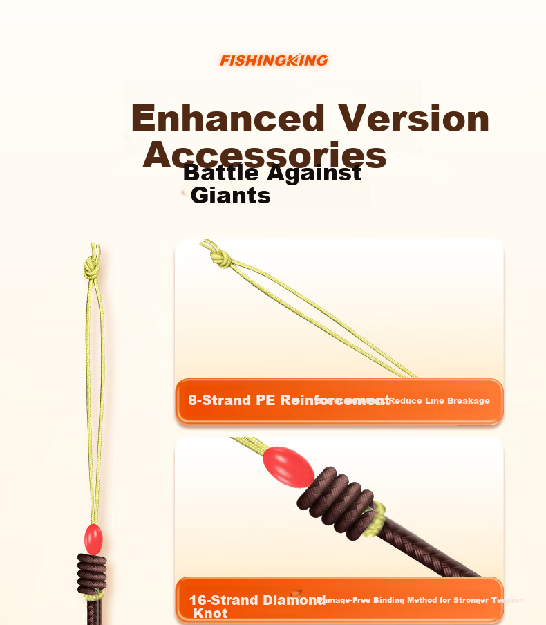 Diaoyuwang Finished Product, Jingang Jie Main Line Set, Pre-Tied Competition Flying Bump Big Fish Main Line Set, Carp And Bighead Carp Fishing Line Set 4