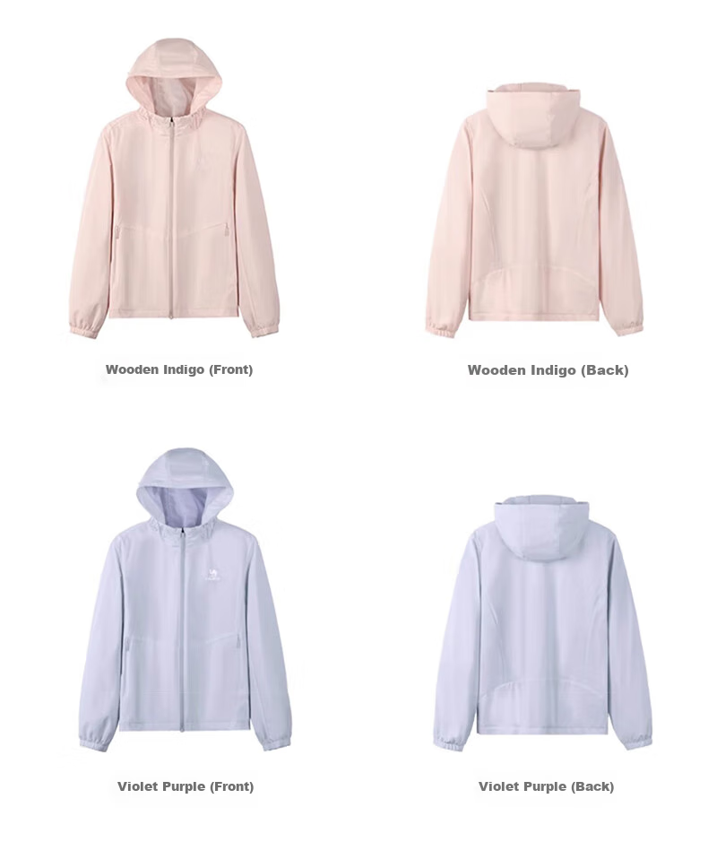 CAMEL Thin Fleece Windbreaker, Women's Outdoor Water-Repellent Slim-Fit Woven Jacket, J23CAYL6066, Lavender Purple, Size S 33