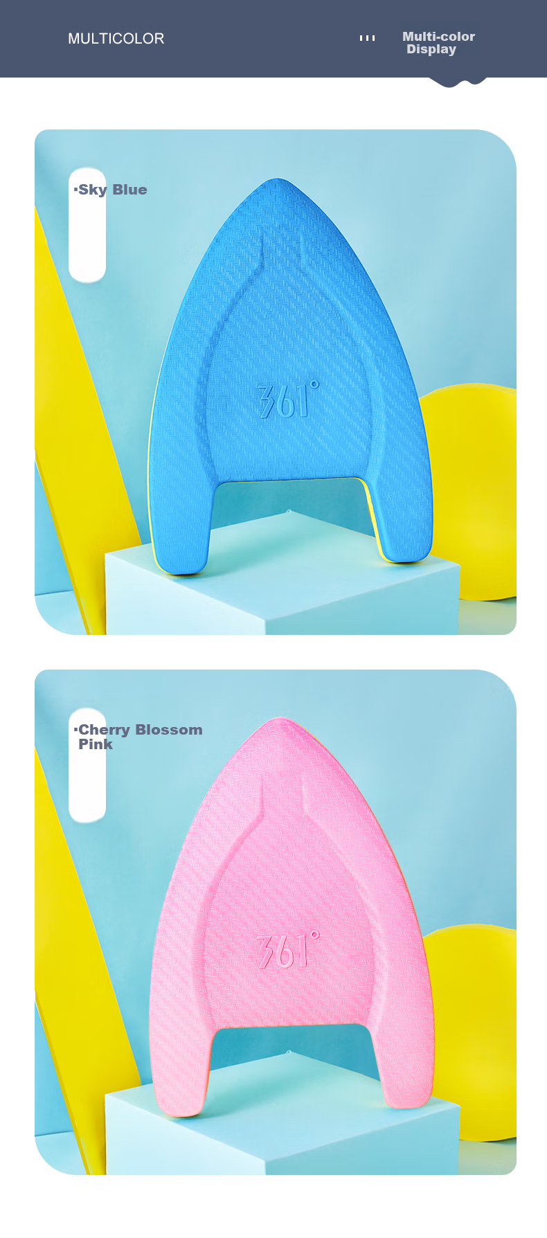 361° Swimming Kickboard, A-Frame Kickboard for Swimming Training, Buoyancy Board for Adults And Childre 8