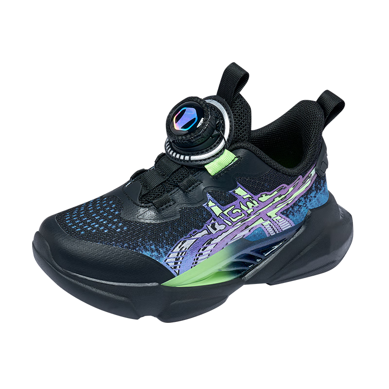 BIG WASP Kids Boys Sports Shoes Girls Running Shoes Casual Spring Autumn D112531897 Twilight Blue Size 34