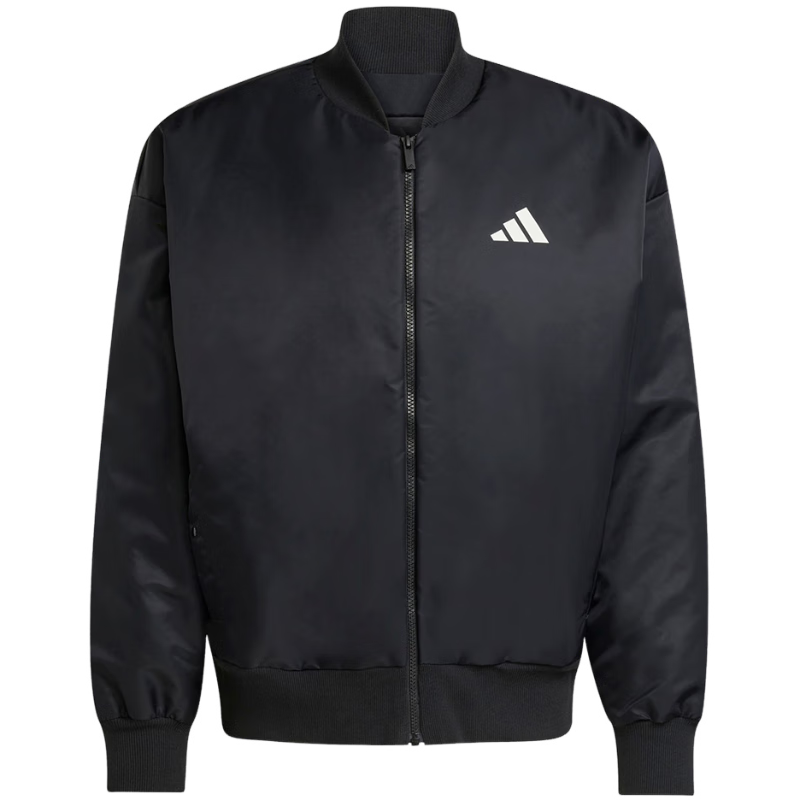 Adidas Men's Sports Style Series, M STADIUM BMB Short Cotton Jacket, JN1825, Black, L