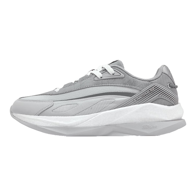 361° Flying Ship Sneakers for Men, Autumn Thick-Soled Retro Casual Shoes, Running Outdoor Shock-Absorbing Shoes, 672536701-3