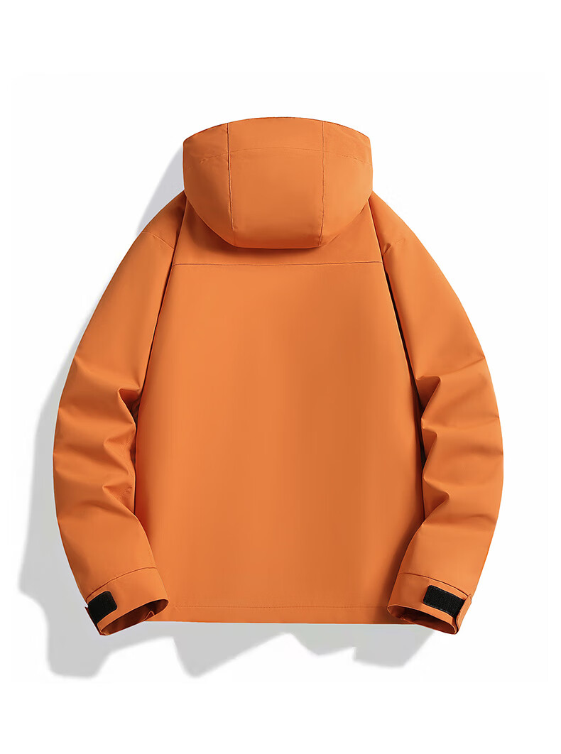 MARK FAIRWHALE 3-in-1 Unisex 2025 New Autumn Winter Outdoor Windproof Waterproof Couple Jacket Oxidized Orange L 1