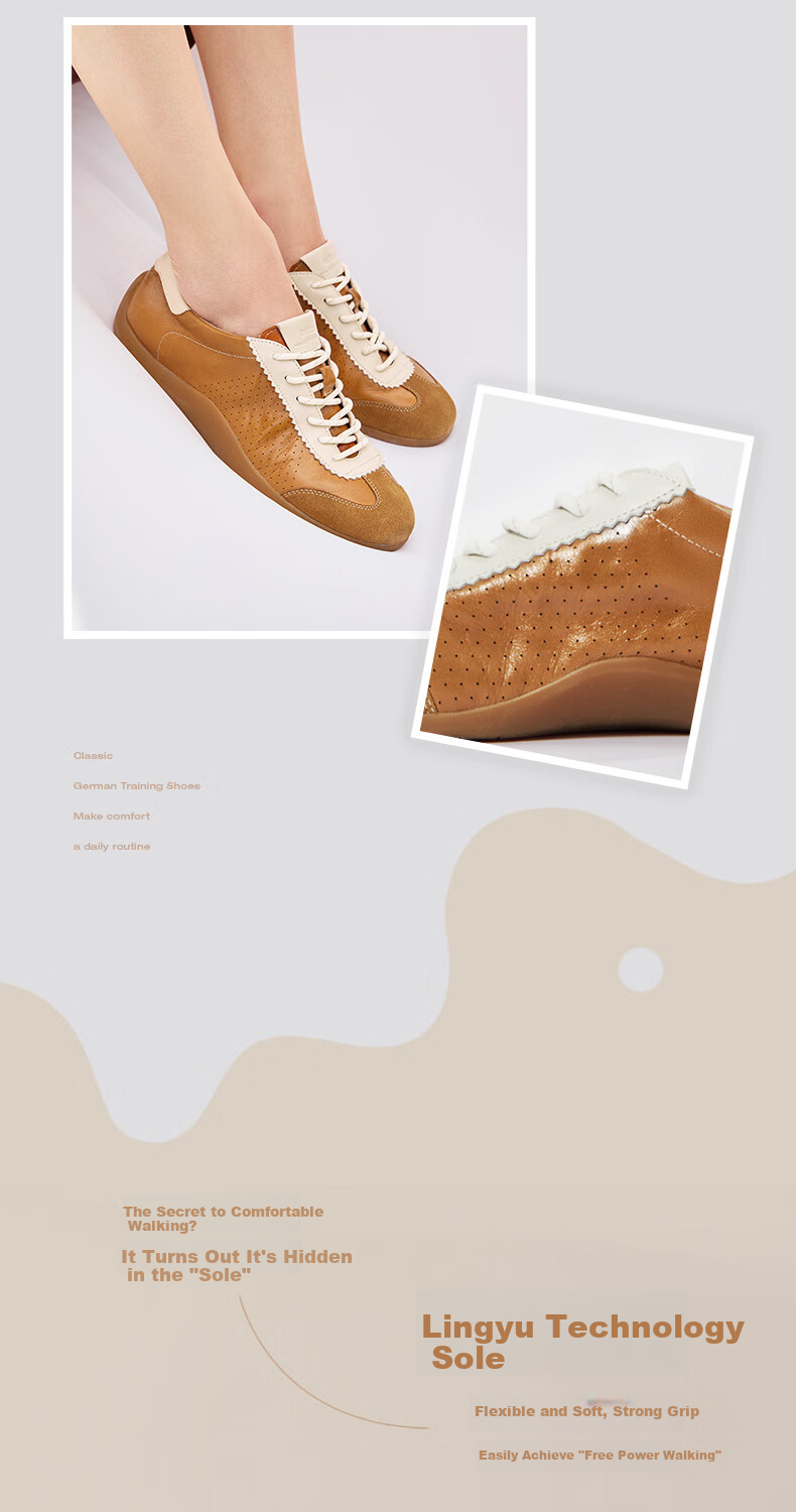 Bata Patented Antibacterial Cowhide And Sheepskin Soft Elastic Couple Casual Training Sports Prince Qichang Mall Matching Single Shoes 33